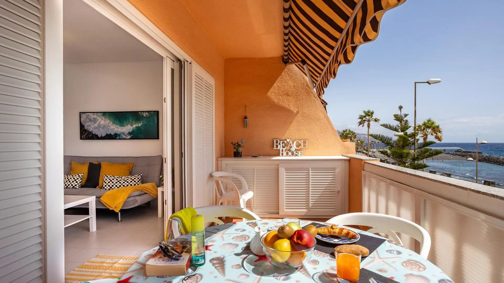Ferienwohnung Frente Al Mar - Terraza - Wi-Fi - 1 Min Playa Santa Cruz de Tenerife