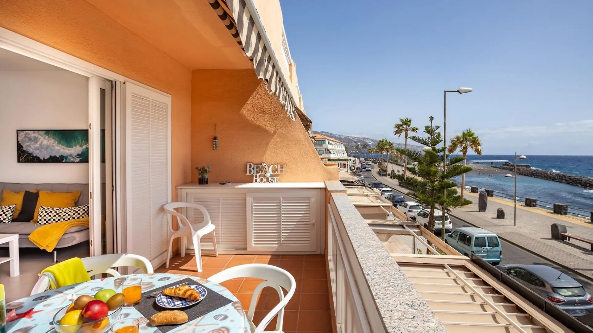 Apartment Ferienwohnung Frente Al Mar - Terraza - Wi-Fi - 1 Min Playa Santa Cruz de Tenerife