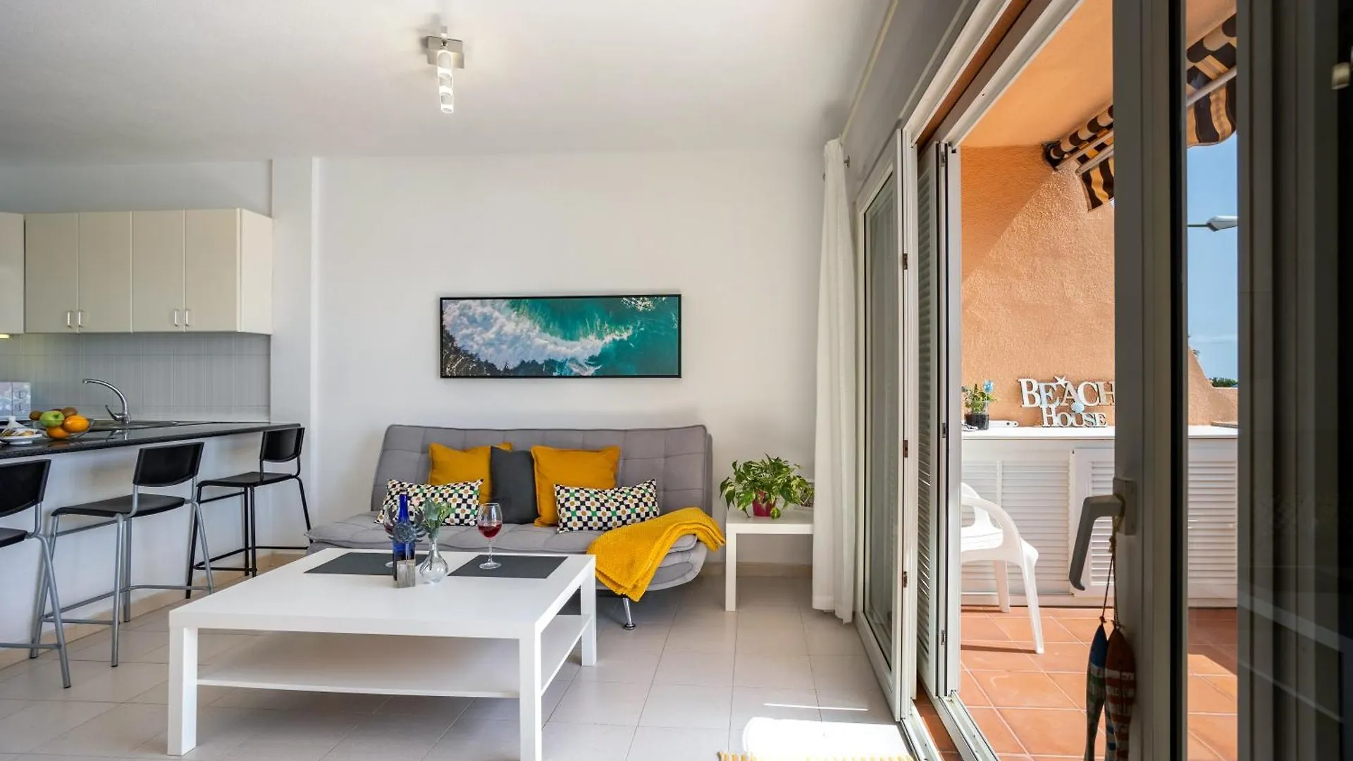 Ferienwohnung Frente Al Mar - Terraza - Wi-Fi - 1 Min Playa Santa Cruz de Tenerife