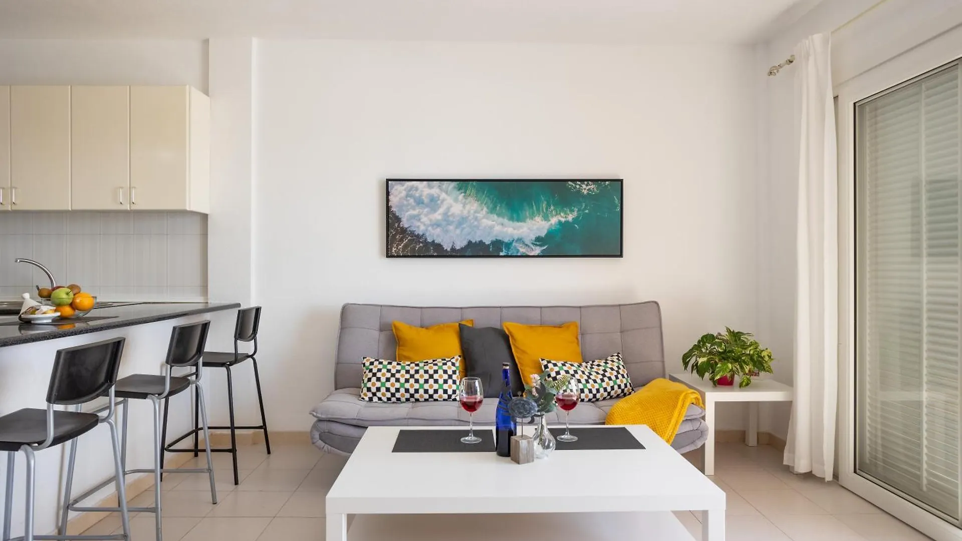 Apartment Ferienwohnung Frente Al Mar - Terraza - Wi-Fi - 1 Min Playa Santa Cruz de Tenerife