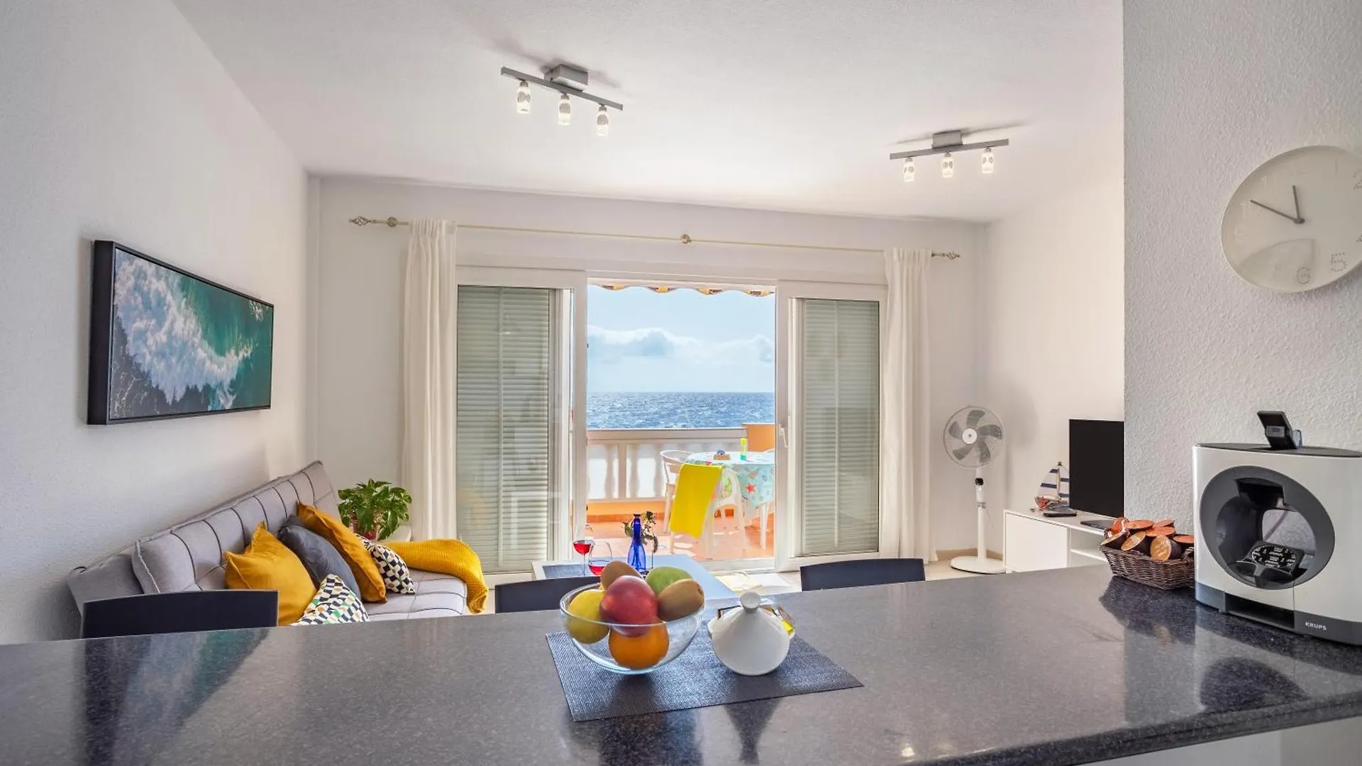 Apartment Ferienwohnung Frente Al Mar - Terraza - Wi-Fi - 1 Min Playa Santa Cruz de Tenerife
