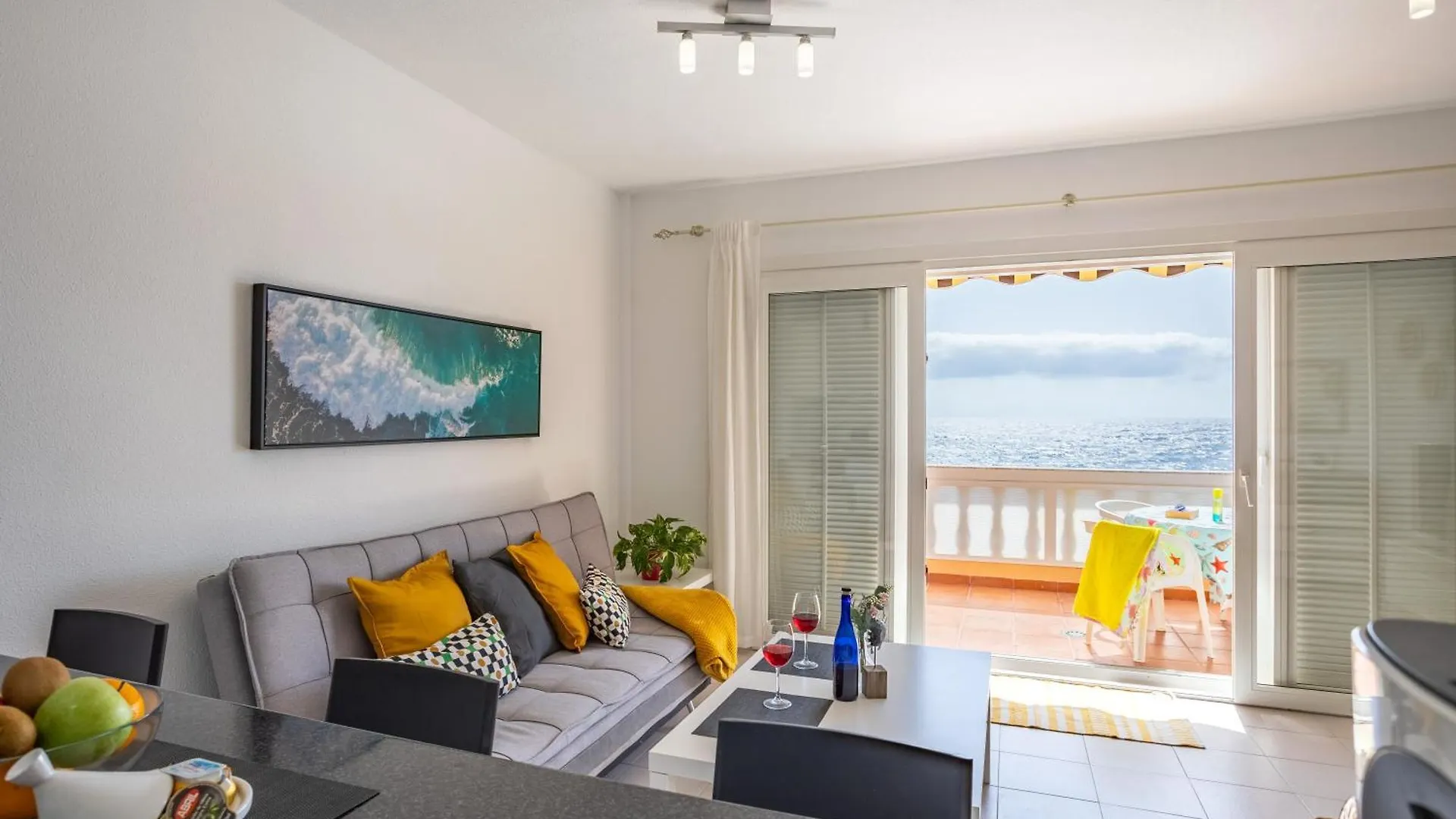 Ferienwohnung Frente Al Mar - Terraza - Wi-Fi - 1 Min Playa Santa Cruz de Tenerife